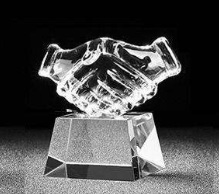 Handshake Trophy